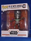 Star Wars: The Mandalorian IG-12 with Grogu Deluxe Funko Pop Vinyl Figure #720