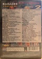5097 CHRISTMAS   3 CDGS  CHARTBUSTER  KARAOKE  LOT MI LAST