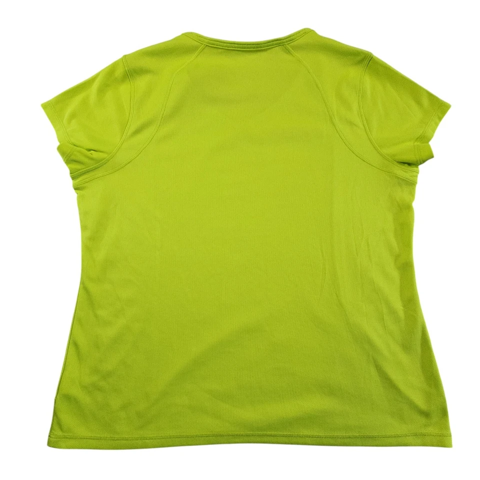 Blusa Xersion Feminina Tamanho XL Amarelo Neon Poliéster Deriva Treino Caminhada Corrida Academia - Imagem 2 de 4