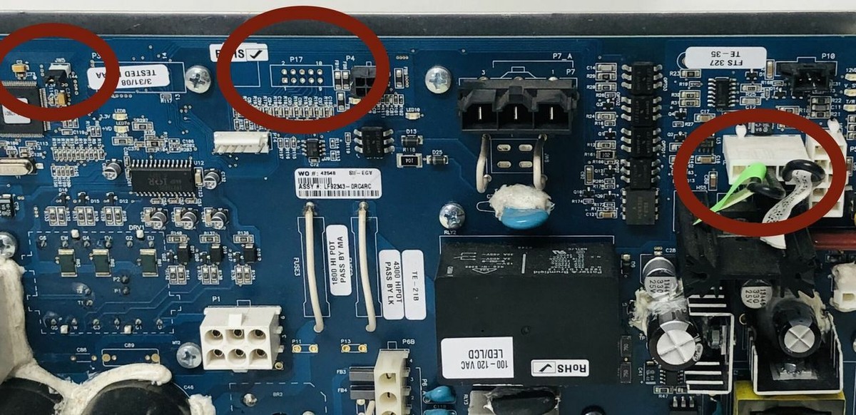 Life Fitness 95T Elevation Treadmill DSP Controller Board