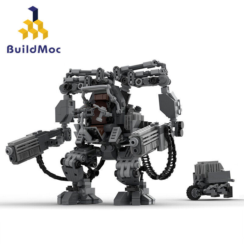 APU Mech Model Building Blocks Set 712 Pieces Robots Action Figure Toys Gifts