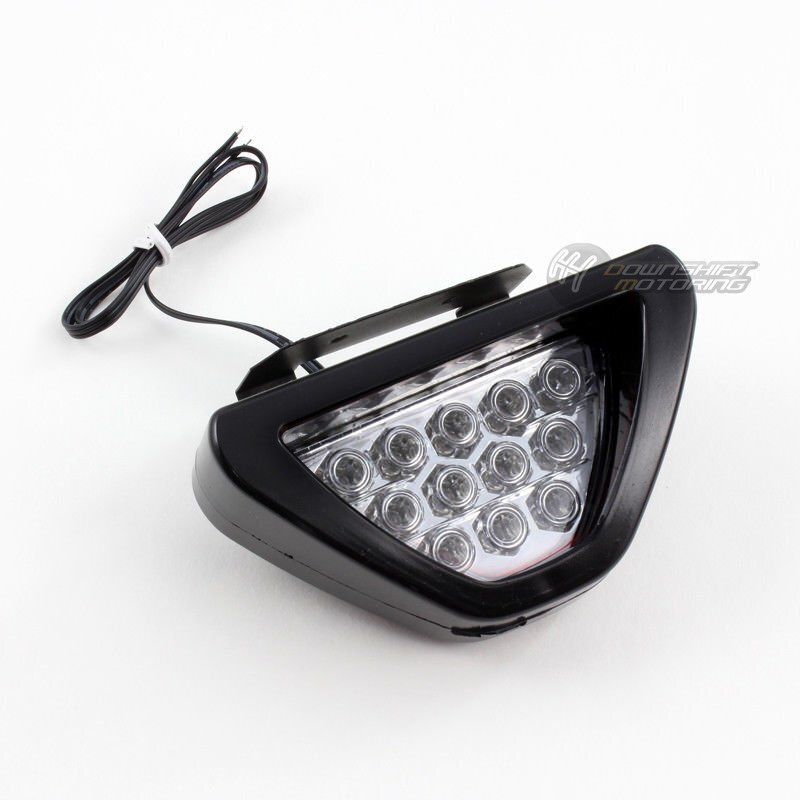 SPORTY F1 Style Triangle 12-LED Rear Stop Tail 3rd Brake Lights ...