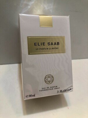 Elie Saab Le Parfum Lumiere Eau De Parfum 3.0 oz / 90 ml New in Damaged Box