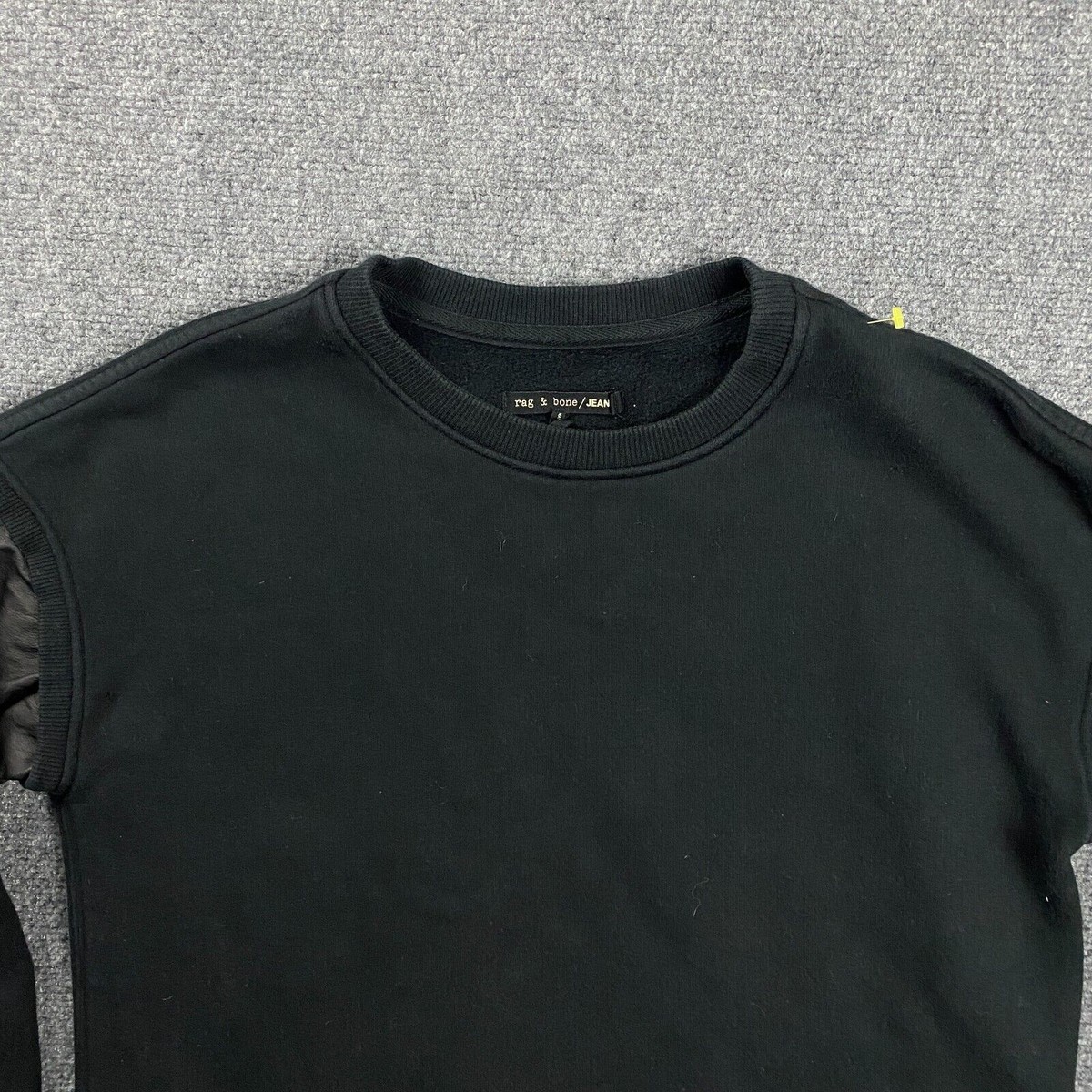 Rag&Bone 黒スウェット Rag & Bone Men's RB Monster Sweatshirt | Neiman Marcus