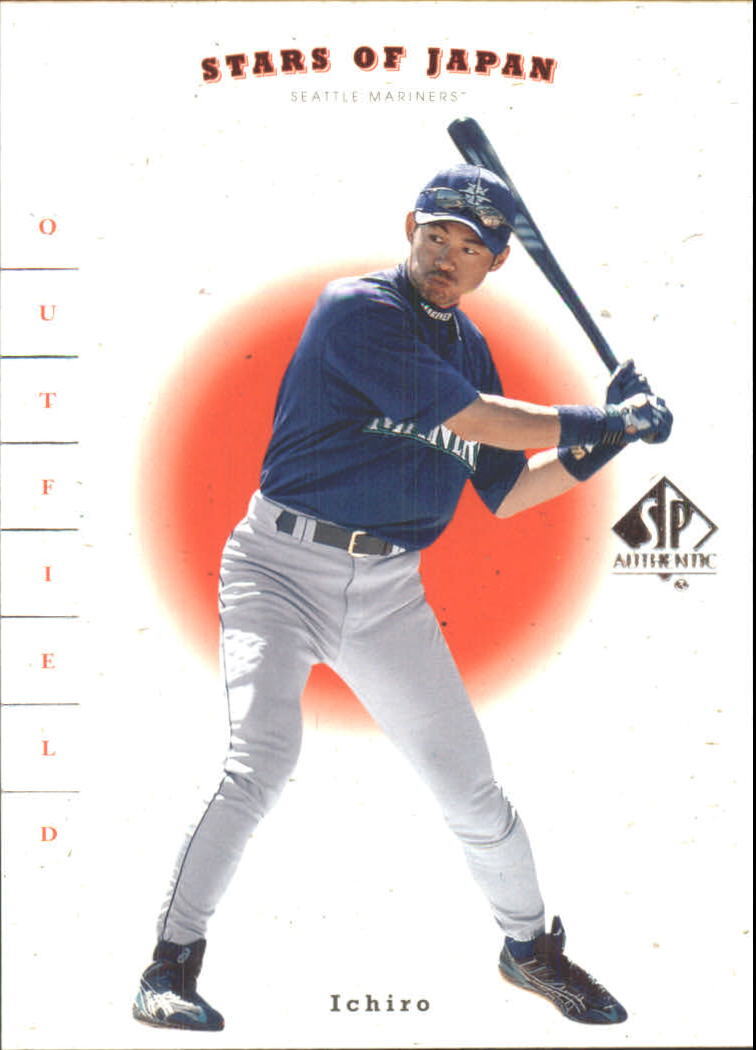 2001 SP Authentic Stars of Japan #RS24 Ichiro Suzuki/H.Irabu 2001 SP Authentic Stars of Japan #RS24 Ichiro Suzuki/H.Irabu