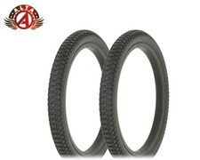 2 ALTA PERFORMANCE BICYCLE WIRE BEAD TIRES 18" X 2.125 BLACK BMX TURBO TREAD.