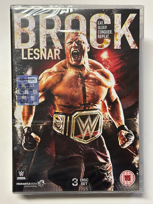 DVD WWE BROCK LESNAR: EAT SLEEP CONQUER FremantleMedia Wrestling NEU & VERSIEGELT