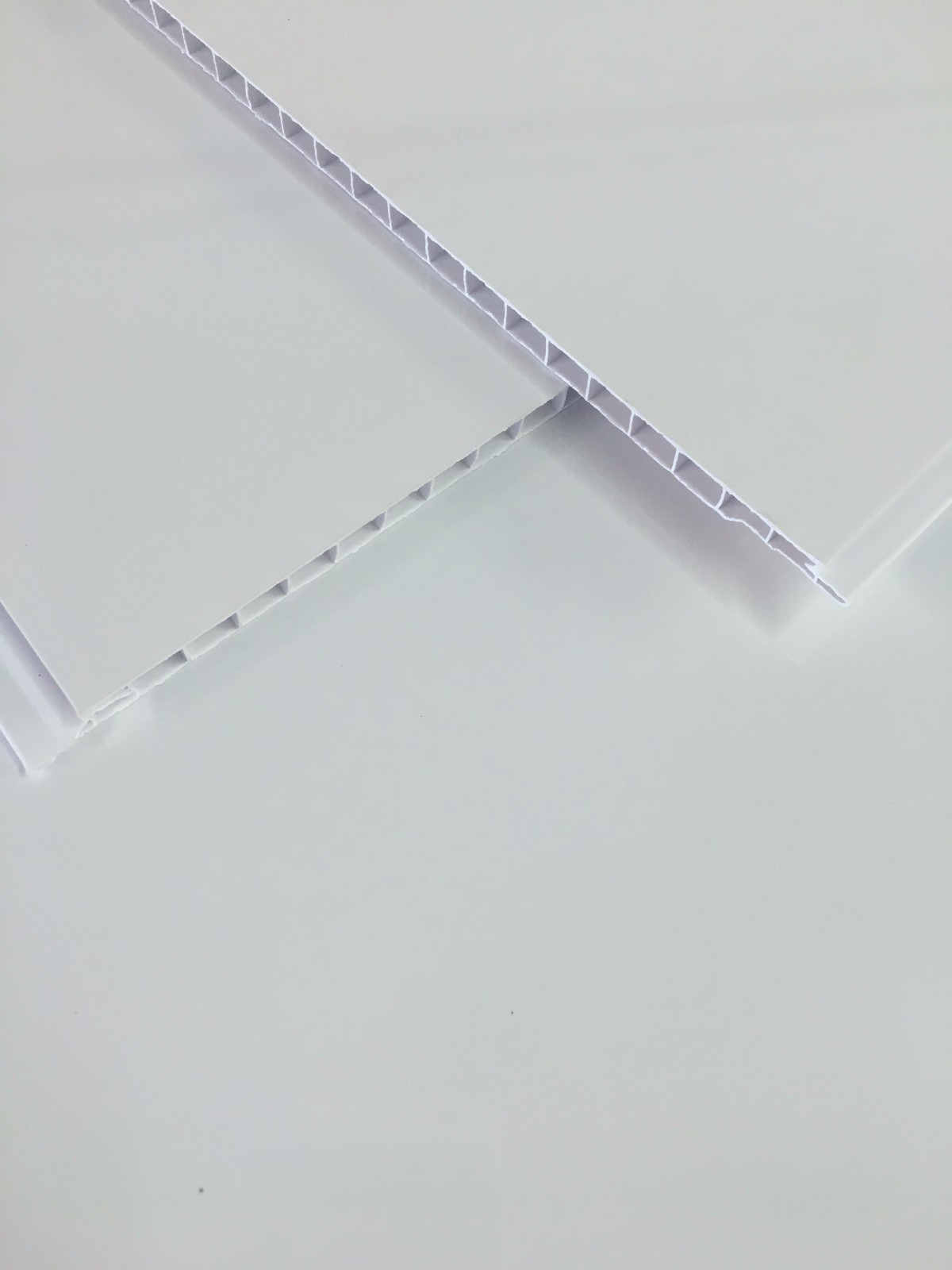 Gloss White With Chrome or Gloss White 8mm Ceiling Cladding Bathroom