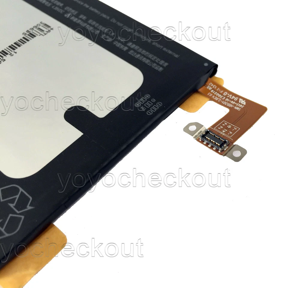 ForHTC One Max T6 803S 35H00211-00M Replacement Battery B0P3P100 Tool - Image 3 of 4