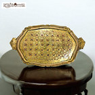 Florentine tray in baroque style glove box of the second half of the 1900s-s.