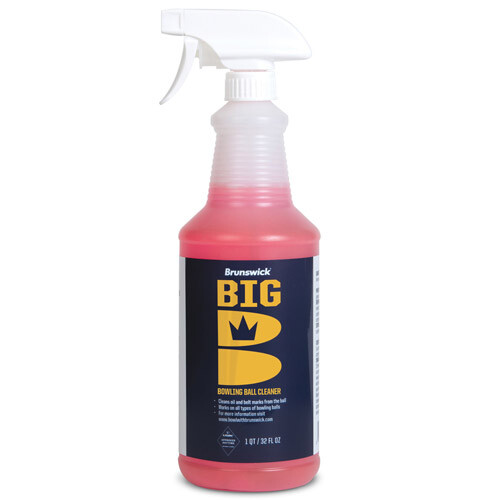 Brunswick Big B Bowling Ball Spray Cleaner Quart 32oz - Free