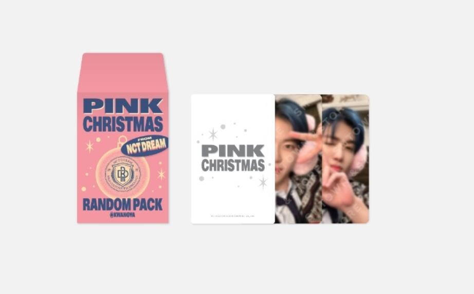 NCT DREAM 2022 PINK CHRISTMAS SMTOWN OFFICIAL MD PHOTO CARD NCT DREAM 2022 PINK CHRISTMAS SMTOWN OFFICIAL MD PHOTO CARD