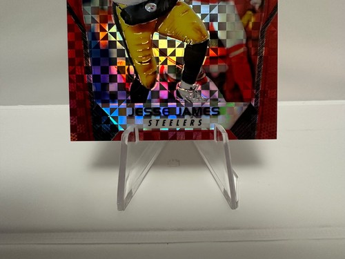 Jesse James SN49 - 2017 Panini Prizm - Prizm Red Power - Pittsburgh Steelers SP - Picture 3 of 15