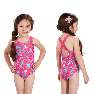 Badeanzug Speedo Schwimmanzug Mädchen Kleinkind Baby Junior sea squad Badeanzug Speedo Schwimmanzug Mädchen Kleinkind Baby Junior sea squad
