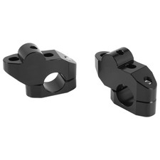 Universal Motorcycle Handlebar Riser for 22mm Bars Clamp for Black U8N21703