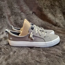 Sperry Gray Memory Foam Top Sider Womens Size 9W