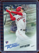 2018 Topps Chrome Shohei Ohtani RC Rookie Freshman Flash SP Refractor Angels