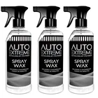 3 x Auto Extreme Spray Car Polish Wax shine Detailing 720ml  Trigger Bottle