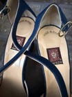 VTG Navy Blue Anne Klein Wedge Womens Shoes Sz 9 N Box Original Receipt — photo 3