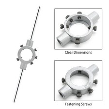 Schraubenschl&uuml;ssel 55mm verstellbar M22-M26 Schneideisenhalter Qjaiune