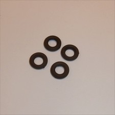 Corgi Toys 220 221 223 439 Chevrolet Impala Tyres Set of 4 15mm Tires Pack #7