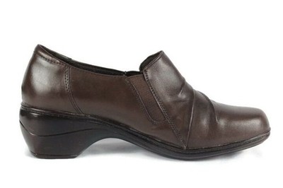 Thom Mcan Women's Brown Leather Comfort Shoes Size 10 Medium