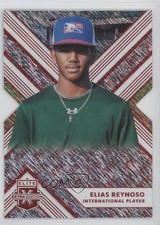 2018 Panini Elite Extra Edition Status Red Die-Cut /99 Elias Reynoso #194 nd3