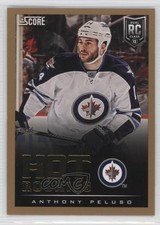 2013-14 Score Hot Rookies Gold Anthony Peluso #602 0a4