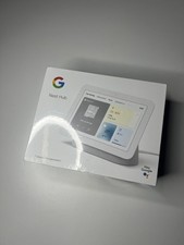 Google Nest Hub (2nd Gen) 7" Smart Display GA01331-GB New Sealed Box - Chalk ✅ 