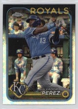 2024 Topps Chrome Logofractor Edition Salvador Perez #117 0t2