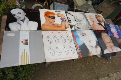 9 x LP Schallplatte Vinyl Eurythmics Annie Lennox 1980er 90er