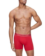 Calvin Klein Men's Boxer Brief Red Gala Medium