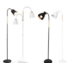 LED Stehleuchte Leselampe Stehlampe E27 Industrial Vintage Design schwenkbar