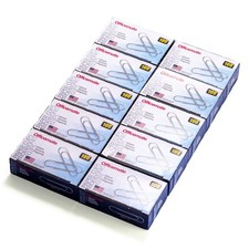 Giant Paper Clips, Pack of 10 Boxes of 100 Clips Each (1,000 Clips Total) (99...