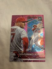2022 Doruss Optic Diamond King Pink Velocity Parallel Mike Trout /249