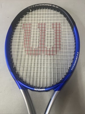 Wilson Pro Staff Titanium 6.6 OS 110 Tennis Racket 9.6oz 16x20 New
