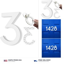 3 Inch House Numbers, Self-adhesive Mailbox Numbers Modern House Number