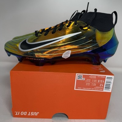 Nike Zoom Air Vapor Pro 1 NRG Metallic Football Cleats Men's Size