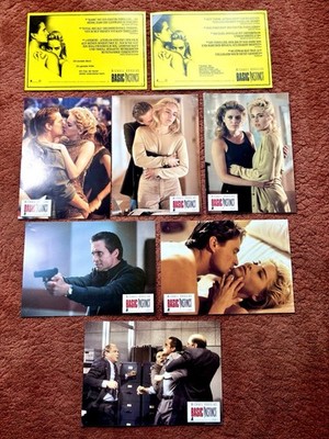 Basic Instinct Aushangfotos 8 Stck. Sharon Stone, Michael Douglas