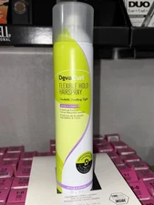 Deva Curl FLEXIBLE HOLD HAIRSPRAY Touchable Finishing Styler SHINE & FINISH 10oz