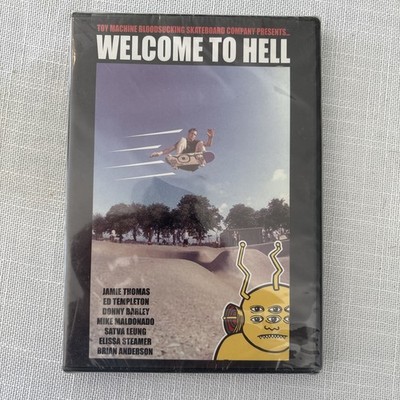 Toy Machine Welcome To Hell Skateboard DVD 2003 Templeton, Thomas, Barley