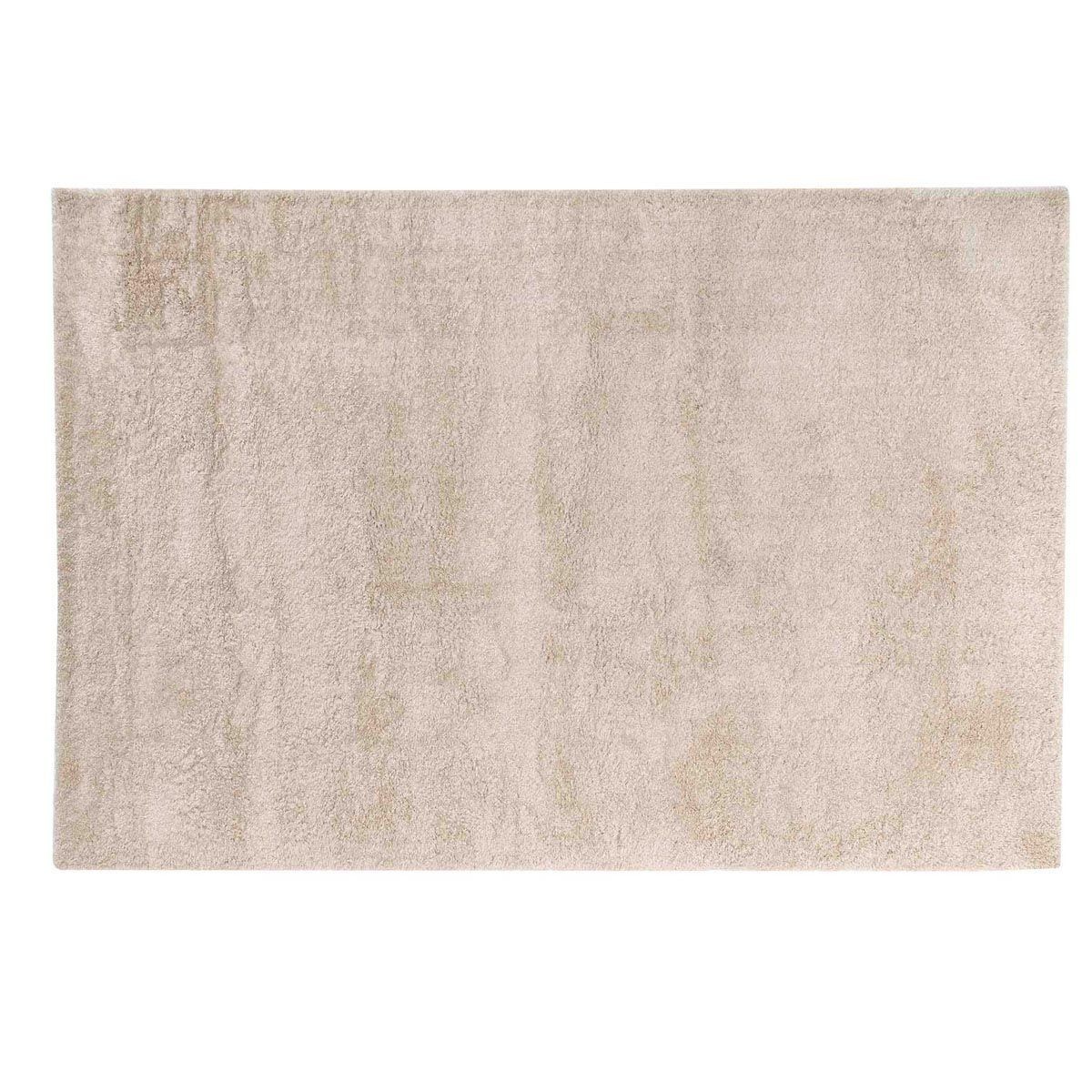 Tapis Tango shaggy uni de couleur naturelle pour réchauffer la chambre