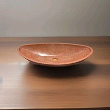 Bathroom Vessel Sink Oval Granite Style Basin 710x334x142 Mm EX Display BU25