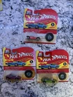 Hot Wheels 25th Anniversary Redline Commemorative Lot of 3 Cars