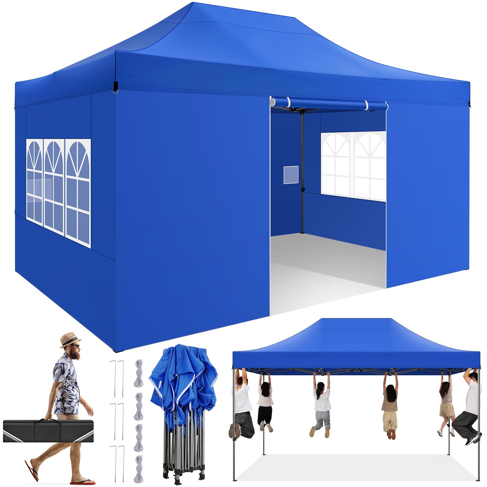 With 4 Sidewalls Commercial Outdoor Party Tent