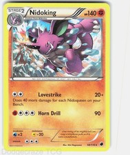 Nidoking 58/116 Rare Plasma Freeze Pokemon LP on eBay