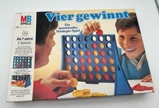 Vier gewinnt MB Spiele Strategie Brettspiel Vintage 70er Kult Familienspiel