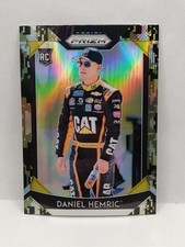 2019 Panini Prizm Racing NASCAR Camo Prizm Daniel Hemric #6 Rookie Card