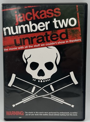 Jackass: Number Two DVD Widescreen Unrated Version Johnny Knoxville 2006