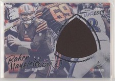 2019 Panini Luminance Jumbo Relics Baker Mayfield #J-6 n0j